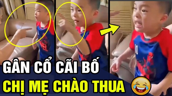 Nhóc Con BÁO ĐỜI Và Hành Động Cãi Lời Khiến Người Xem Cười Nội Thương