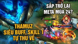 Tốp Mỡ | THAMUZ: SIÊU HOT Ở TEST SERVER? SKILL 1 TỰ THU VỀ? 45% HÚT MÁU SẮP TRỞ LẠI META RỒI? | MLBB