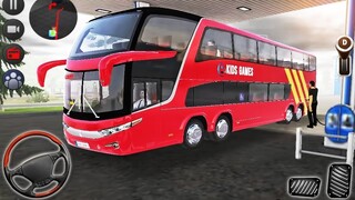 Luxury Coach Bus Driving In Indonesia - Drive Between Cities - Android Gameplay