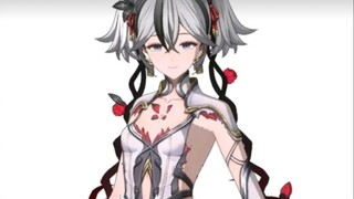 鸣潮椿cos服穿法教程与产品细节实拍展示【九命萌猫】