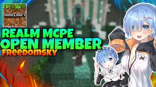 Open Member Realms MCPE 1.16 terbaru 2020 | #openmember #realm #mcpe