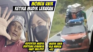 Terharu! Momen Ketika Reporter Tidak Sengaja Bertemu Ayahnya Saat Meliput Mudik Lebaran 2022 Live