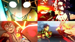 All Quick Time Events - Demon Slayer The Hinokami Chronicles (60FPS)