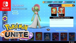 New Pokemon! Gardevoir First Look Holowear, Moveset, Item Build Pokemon Unite Nintendo Switch