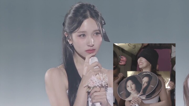 When Mina saw Nayeon at the showcase venue…