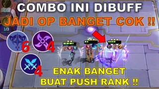 COMBO INI DIBUFF JADI OP BANGET !! BURUAN COBA PASTI KETAGIHAN !! COMBO MAGIC CHESS TERKUAT 2023