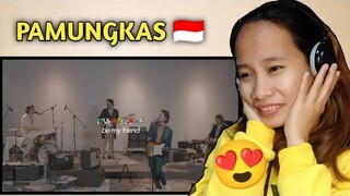 Pamungkas - Be my friend (Official Music Video) || Reaction