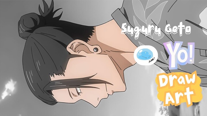 Hi, Yo! Draw Art Suguru Geto - Jujutsu Kaisen ✌🏻