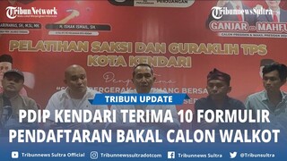 PDIP Kendari Terima 10 Formulir Pendaftaran Bakal Calon Wali Kota dan 2 Wakil Jelang Pilkada 2024