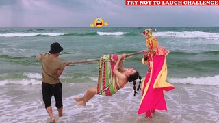 Cười Bể Bụng Với Ngộ Không Ăn Hại Và Gái Xinh - Phần 47 | Must Watch New Funny😂 😂Comedy Videos