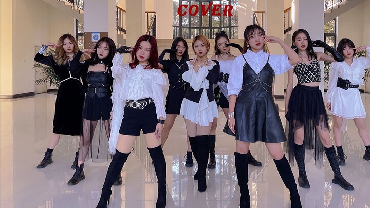 【TWICE】CRY FOR ME full song cover fastest on the Internet 9 people highly restored the practice room
