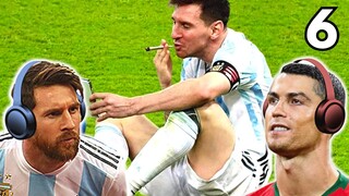 Messi & Ronaldo React To Funny Clips 6!