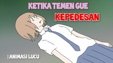 ketika temen gw kepedesan 🗿 Animasi lucu sekolah