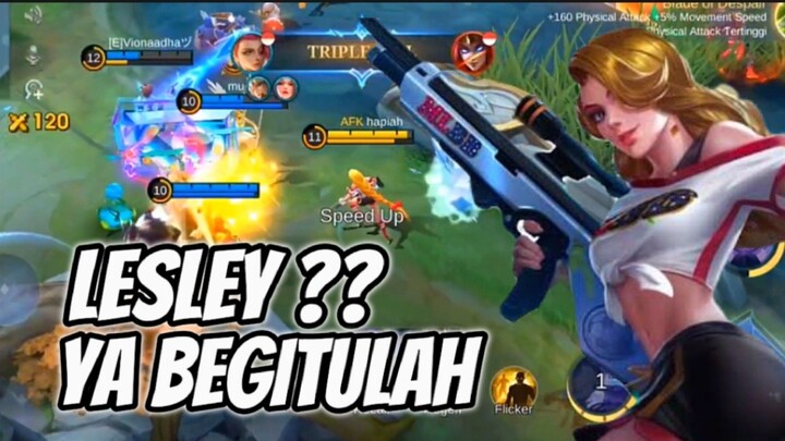 LESLEY BANYAK KURANGNYA 🤔