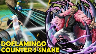 Character Ini Harus META !! Donquixote Doflamingo Counter S Snake - ONE PIECE BOUNTY RUSH
