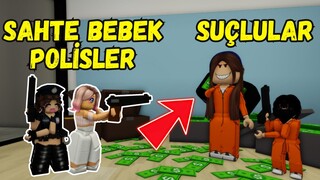 SAHTE BEBEK POLİSLER SUÇLULARI YAKALADI🏡ARIGİLLER🐝TUBA ARI🐝ROBLOX Brookhaven🏡RP🐝AYŞEM ECE ARI