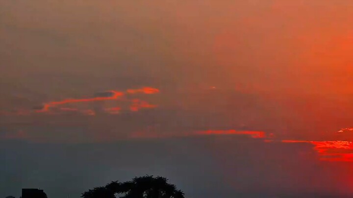 beautiful view of sun set ❣️
