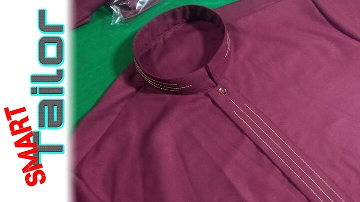 Menjahit baju kurta pakistan simpel dan elegan || Step by Step || Smart Tailor