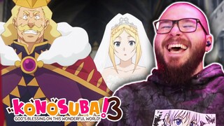 KONOSUBA S3 Episode 10 REACTION | WEDDING