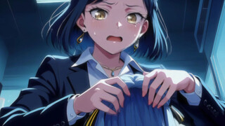 قادة الشركة يُجبرون الموظفة تحت إشرافهم على ارتداء شعر مستعار للتنكر بشخصية تويوكاوا شيوكو [مايغو/مو