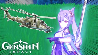 Keqing Is An Attack Helicopter!!! (Genshin Impact Funny Moments)