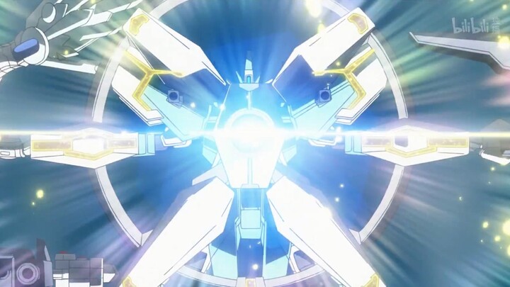 Setelah bertahun-tahun, Gundam sekali lagi menonjol ke atmosfer dengan satu mesin! ! !