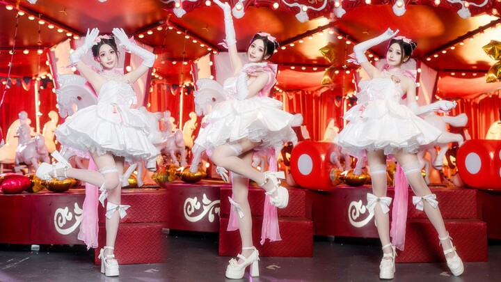Runaway bride dancing live! ❤️ Catch Catch [One-Take Vertical Screen]
