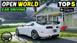 Top 5 New Open World Car Driving Games For Android l best car games for android