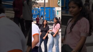 Twin boys street walk girls reaction 🤣 #rampwalk #publicreaction #handsomeboy #manasilaayo