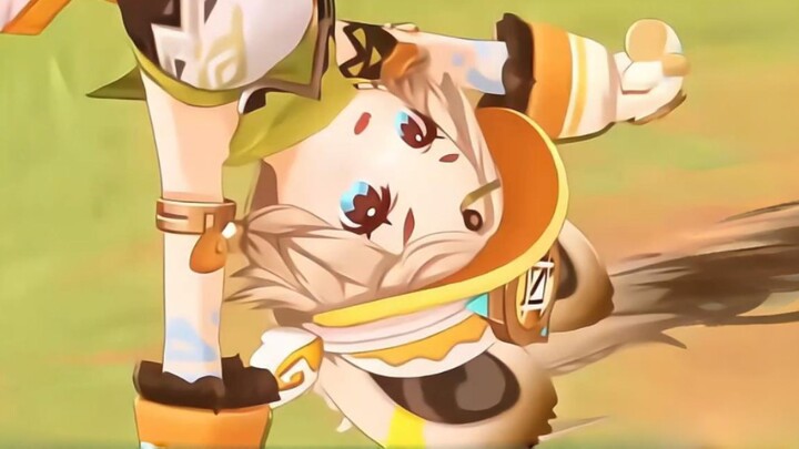 Gadis kecil yang imut banget ini masih Genshin Impact, ya?