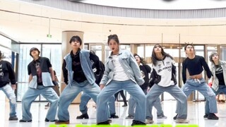 All together! Jinhaidandao group dance to help Shushu promote his song in Hangzhou [AY-YO] Sing and 