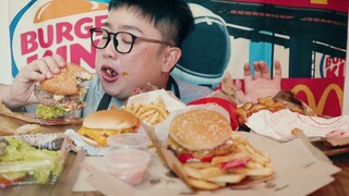 Đại Tiệc Hamburger Bò Phô Mai Chảy, Hamburger Là Người Đức !!!! _