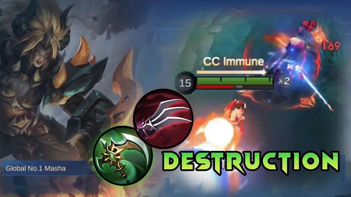 MASHA HIGH DAMAGE BUILD THAT MAKES ENEMIES USELESS