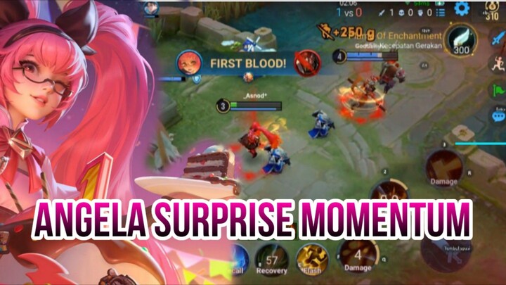 ANGELA SURPRISE MOMENTUM