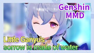 [Genshin MMD] Little Ganyu's sorrow is made of water
