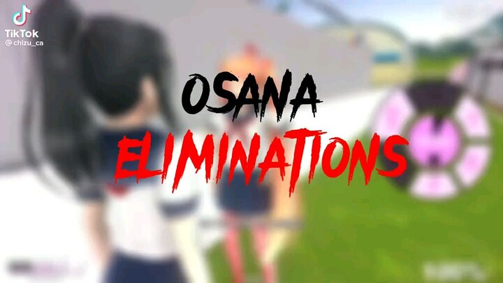 Osana Eliminations | Tiktok (Reupload) | yanderesim