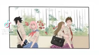 saat sakura dan sasuke sedang berkencan