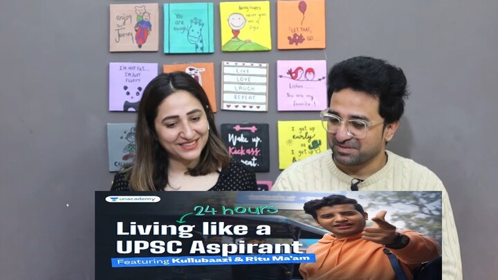 Pakistani Reacts to 24 Hours Living like a UPSC Aspirant Ft. Kullubaazi & ritumaam