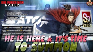 [One Punch Man World] - Atomic Samurai is here! Time to play trial AND F2P Summon!