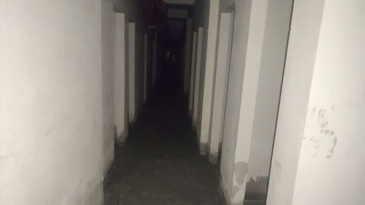 The real haunted house is in the basement of a civil engineering site.