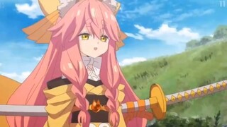 【FATE】Tamamo Aria cute moment