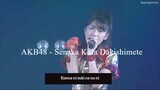 AKB48 - Senaka Kara Dakishimete (A2 original)