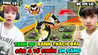 Ruby Cùng Supi 3h Sáng " TANK BO RANK THÁCH ĐẤU TỬ CHIẾN " Cân 4 Siêu Khó !!!