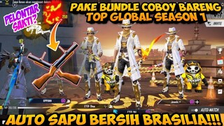 NYAMAR JADI MAFIA BARENG TOP GLOBAL SEASON 1, JADINYA GINI - GARENA FREE FIRE