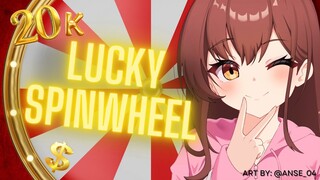 LUCKY SPINWHEEL SPECIAL 20K!【VTUBER INDONESIA】