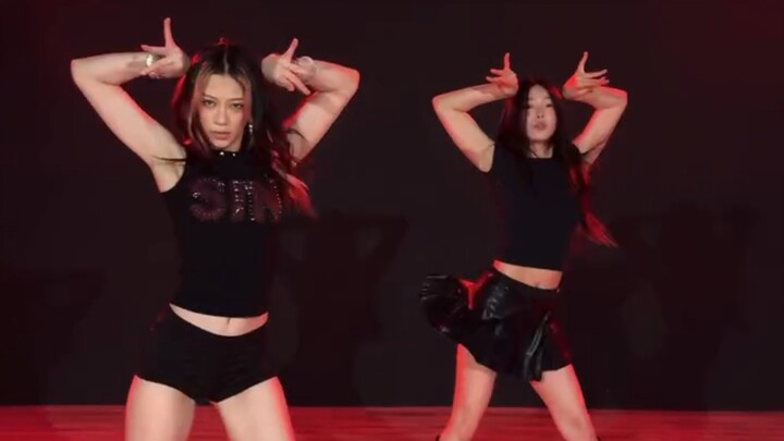 katseye｜megan和yoonchae的花手Gabriela挑战