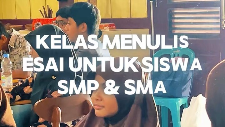 Kelas menulis Ternate