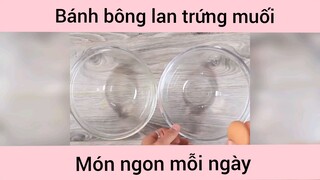 Bánh bông lan trứng muối