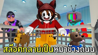 เมื่อสล็อตกลายเป็นหมาข้างถนน #1 | Roblox Pet Story