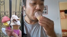 ASMR CHOCOLATE ICE CREAM (STORY TIME_ HISTORY OF OMIŠ, CROATIA)